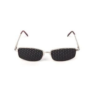 Metal Pinhole Glasses Exercise Eyewear Eyesight Improvement for Vision Training